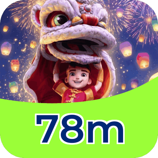 Interface do aplicativo 78m mostrando jogos disponíveis no iOS e Android